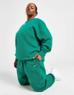 Nike Plus Size Phoenix Fleece Oversized Joggers Grøn