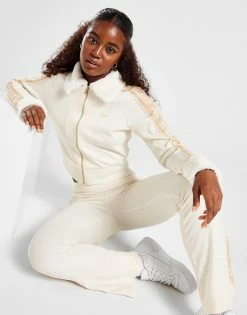 Adidas Originals Ski Ribbed Track Top Hvid