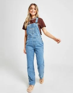 Kickers Core Dungarees Blå