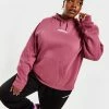 McKenzie Plus Size Logo Overhead Hoodie Pink