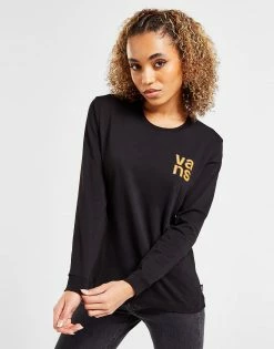 Vans Mountain Long Sleeve T-Shirt Sort