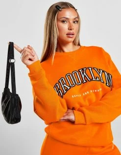 Supply & Demand Sweatshirt Dame Orange