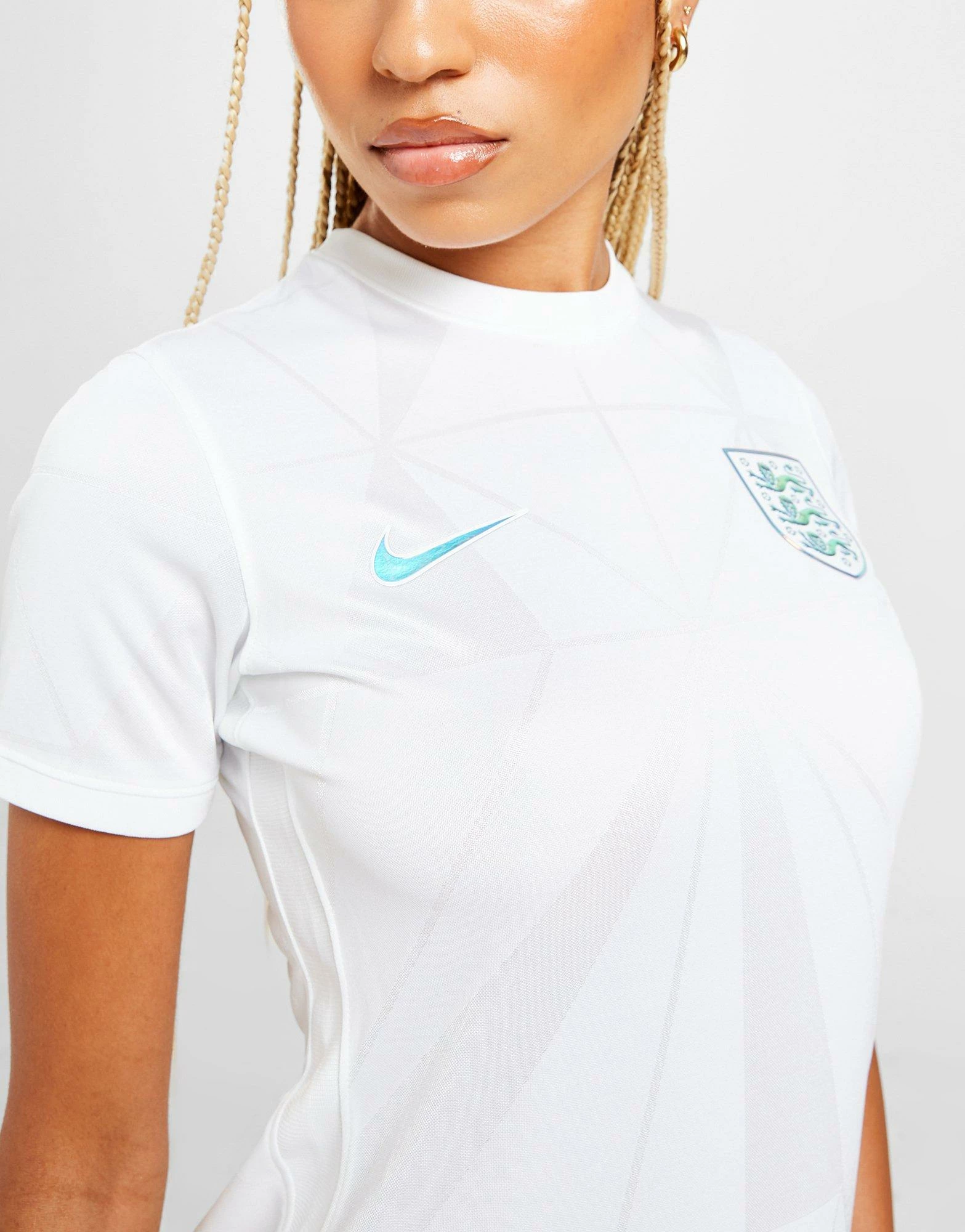 Nike England WEC 2022 Home Shirt Women's Hvid - Billede 5
