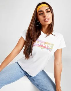 Levi's Batwing T-Shirt Dame Hvid