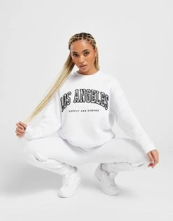 Supply & Demand Sweatshirt Dame Hvid