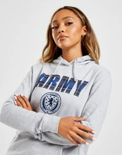 Official Team Scotland Army Hoodie Grå