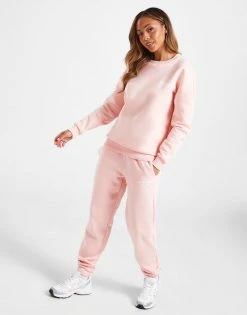 New Balance Small Logo Crew Sweatshirt Pink -Pink Soda Sport shop jd 630081 e